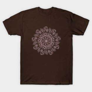 Lilac dot mandala T-Shirt